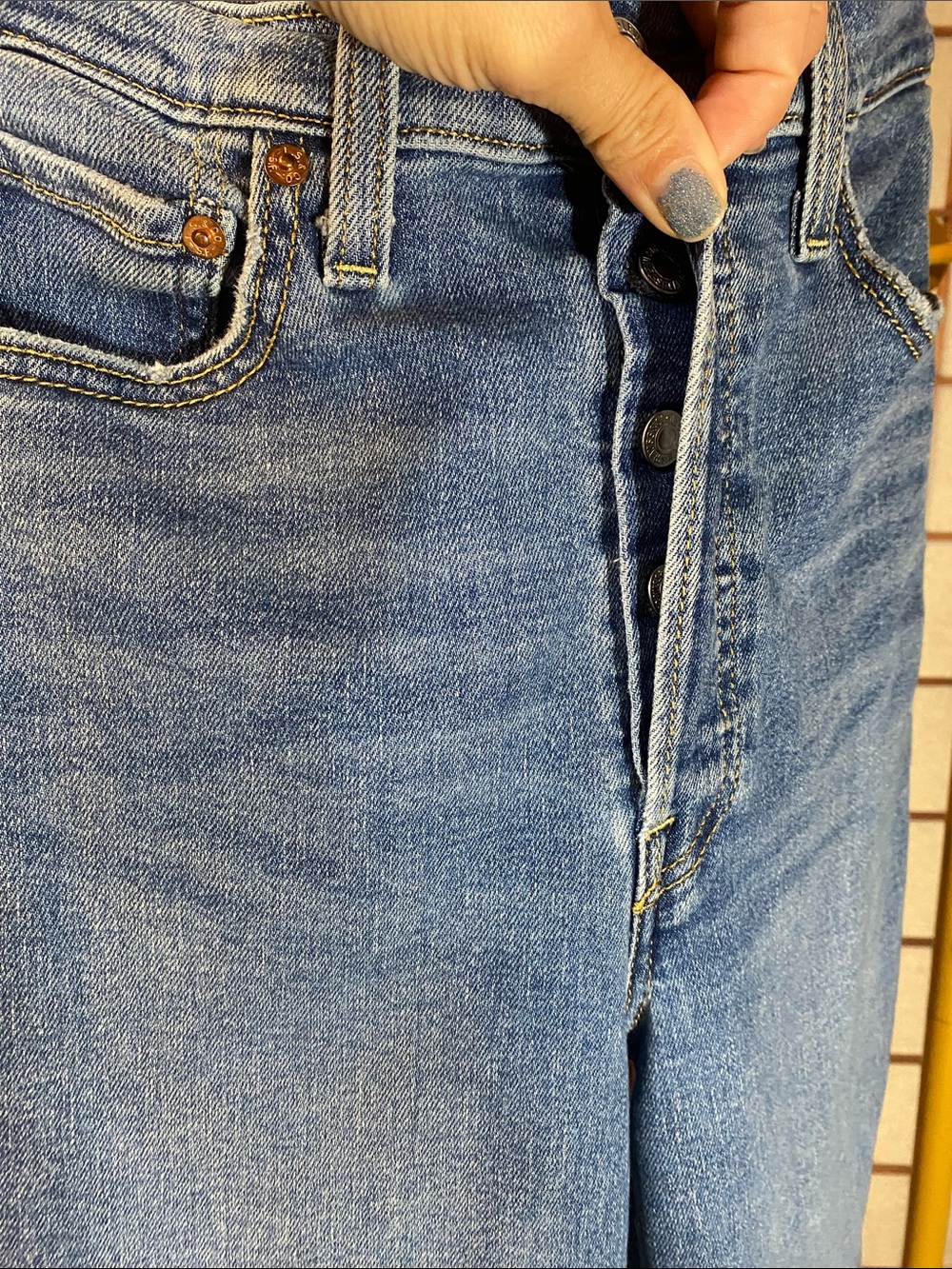 Levi Strauss RIBCAGE BOOT Jeans - Size 28 - Picture 8 of 10